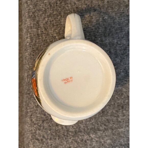 VTG Victorian Fragonard Couple China Cup Saucer Creamer Demitasse Replacement - Picture 8 of 16